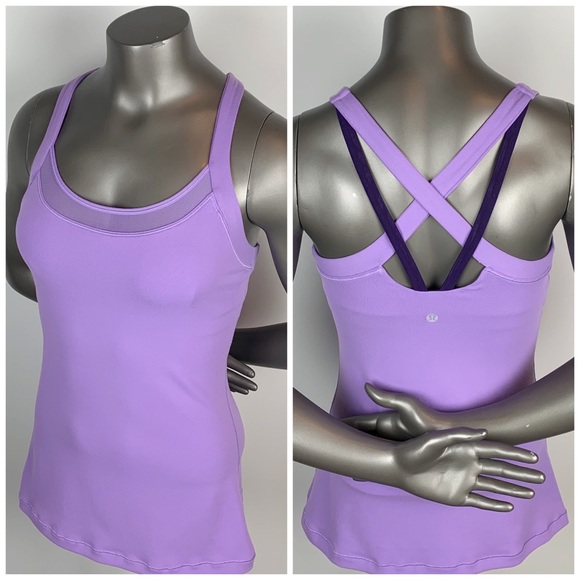 lululemon athletica Tops - Lululemon | Enchanted Iris Rally Your Heart Tank 6